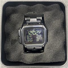 Nixon The Regulus SS Mens Digital Watch A1268-001 All Black Quartz